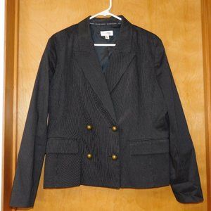 Isaac Mizrahi Pinstripe Blazer